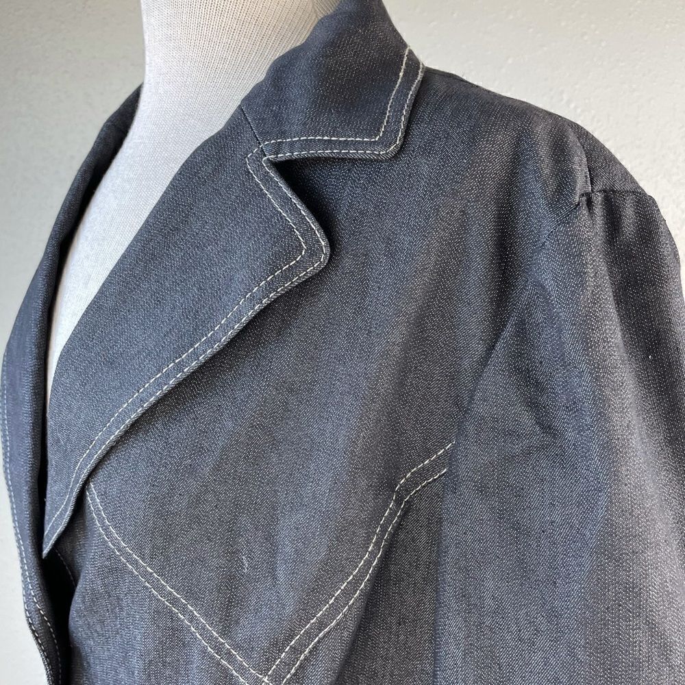NWT Bandolino Matching Denim Jacket & Midi Skirt - Picture 7 of 16